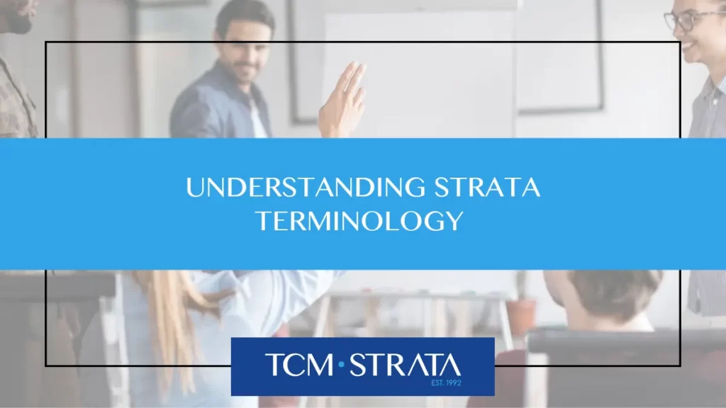 Understanding Strata Terminology